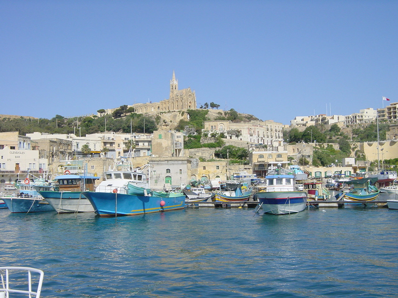 Malta Gozo Hafen