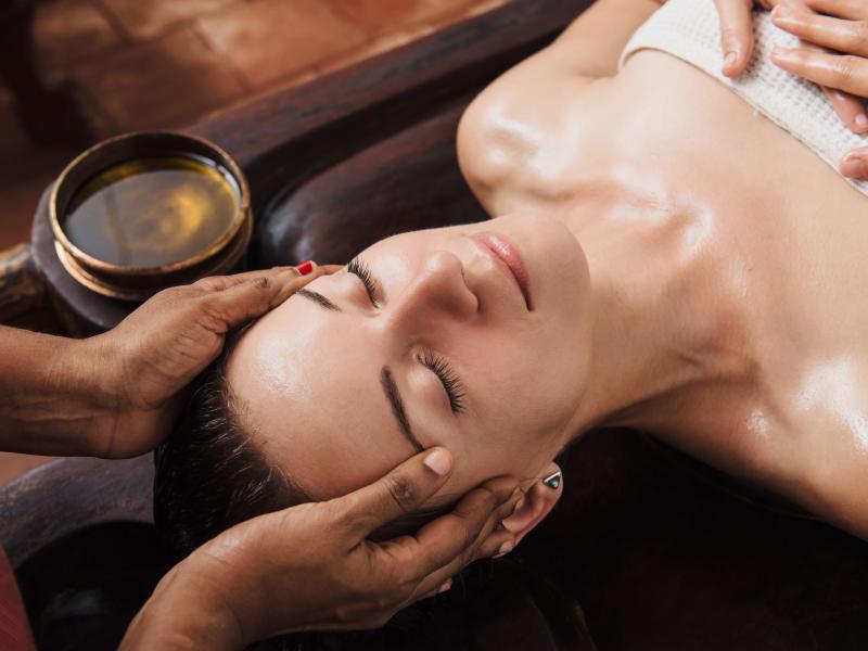 Ayurveda Kur in Indien